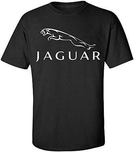 CACshop Mens UK Jaguar Luxury Car Band T Shirt Black