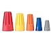 Gardner Bender 25-AWC WireGard Screw-On Wire Connector Assortment, 22-8 AWG, Electrical Wire Nuts, 25 pk, Blue, Grey, Orange, Red and Yellow primary