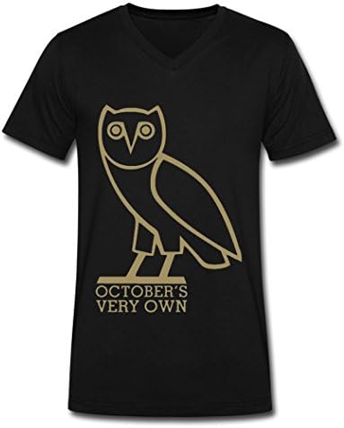TQQ popular boy's OVO logo å‰¯æœ¬ men's t shirt Black XL