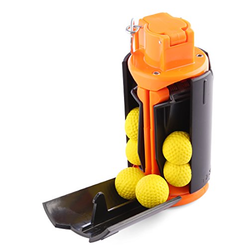Aevdor CS Grenade, FenglinTech Nerf Rival Soft Foam Bullets Refill Darts Tactical Grenade Blaster