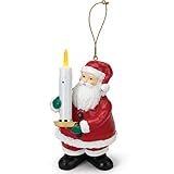 Mr. Christmas Goodnight Lights Santa Ornament