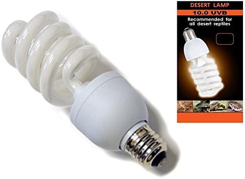 HERITAGE 13W 26W COMPACT LAMP 2.0 5.0 10.0 UV BULB VIVARIUM REPTILE TERRARIUM (RTT06 Compact 26W 10.0 UVB bulb)