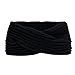 Sannysis Winter Women Weaving Headband Hairband Handmade Bohemia (Black)