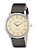 Stuhrling Original Men's 238.321K43 Ascot Newberry Analog Swiss Quartz Brown Leather Watch
