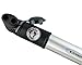 Lumintrail Mini Bike Pump with Gauge and Glueless Puncture Repair Kit w/Presta & Schrader Dual Head, Frame Mount