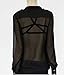 Dreagal Fashion Halter Hollow Out Padded Bra Sexy Cross Back Vest Tank Top for Women