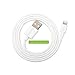iPhone charger, Omars Lightning to USB Cable for iPhone 7 iPhone 7 Plus iPhone 6s 6 Plus 5s 5c 5, iPad Pro, Air 2, iPad mini 4 3 2, iPod touch 5th gen / 6th gen / nano 7th gen [Apple MFi Certified]White 3ft