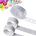 LOCOLO 75 Ft Garland Decorating Strip Tape, 200 PCS Reusable Balloon Glue Point, Balloon Arch Garland Decorating Strip Kit, Easy to Make Balloon Arch Garland Wedding and Party Decorations (3 Rolls)