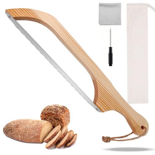 ZYARHNY Wooden Bread Bow Knife, 16