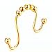 Kjfeoiye Gold 12 Pack Shoe Storage Organizer
