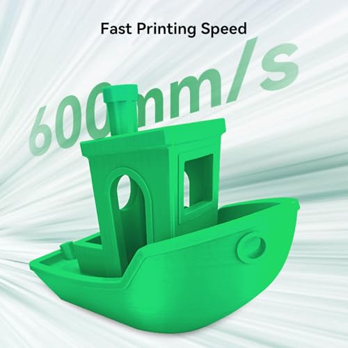 Creality Filamento Hyper PETG vermelho de 1,75 mm para K1 Max, filamento para impressora 3D projetado para alta velocidade de 30 a 600 mm/s, 1 kg (2,2 lb)/carretel, precisão dimensional +/- 0,03 mm