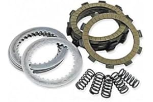 OUTLAW RACING PRODUCTS Outlaw Racing ORCS601 Complete Clutch Repair Rebuild Kit- Reinforced with Kevlar- Includes Springs Steel & Fiber Plates - Compatible with Suzuki GSX1300BK B-KING 2008-2012 GSX1300R HAYABUSA 2008-2016