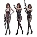 Phicen 1/6 Female Camouflage Swimsuit Seamless Tights Suit (Mc Black)