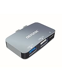 depzol USB C Hub, tipo C adaptador dock para MacBook y ordenadores portátiles