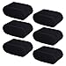 BCP 6 pieces Velvet Small Bracelet Watch Pillow for Watch Box Jewelry Display Storage Case (Black)