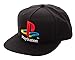 Bioworld Sony Playstation Logo Snapback Hat,Black,8