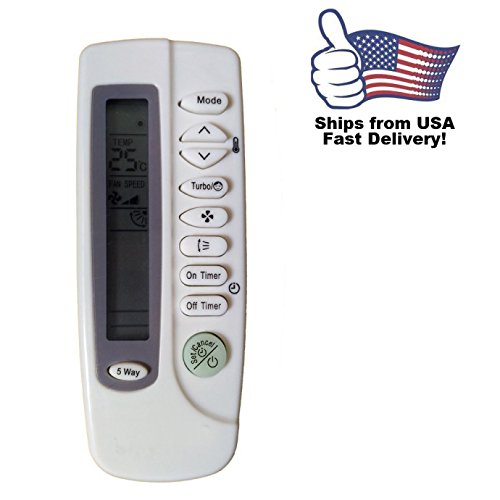 Replacement SAMSUNG Air Conditioner Remote Control ARC-454 DB93-01364X for AW0591L AW0591L/XAA AW0593L AW0593L/XAA AW0691L AW0691L/XAA AW0693L AW0693L/XAA AW0891L AW0891L/XAA AW0893L AW0893L/XAA