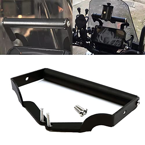 Motorcycle Expansion Crossbar Phone Holder Stand Holder GPS Navigation