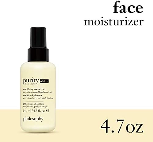 philosophy purity moisturizer ingredients