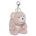 GUND Snuffles Teddy Bear Stuffed Animal Plush Keychain, Rose Pink, 5