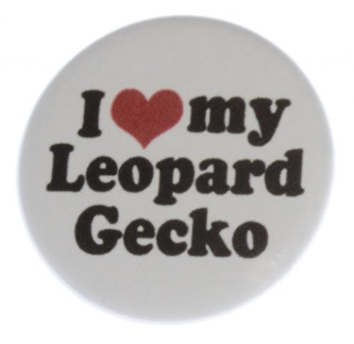 A&T Designs Unisex - I Love my Leopard Gecko 1.25