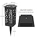 OxyLED 8 Pack Solar Path Lights, LED Garden Pathway Lights Solar Powered, Auto On/Off Landscape Lighting Security Light for Garden Yard Patio Lawn Backyard Driveway Walkway Christmas Decors