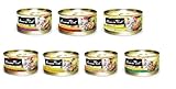Fussie Cat Premium Variety Packs, Canned Cat Food 2.8oz Cans (Variety Pack 1)