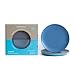 Bobo&Boo Bamboo Kids Plates(7.8inch), Set of 4 Eco Friendly Toddler Plates :: Non Toxic Children's Dinnerware for Babies & Big Kids :: Mix and Match :: Great Gift for Baby Showers & Birthdays, Coastal primary