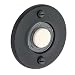 Baldwin 4851.102 Round Doorbell Button, Oil Rubbed Bronze