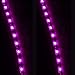 ESUPPORT Purple 12v 15 Led 30cm Car Flexible Waterproof Underbody Light Strip Decoration Pack of 8