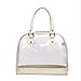 Clear Dome Shaped Top Handle Bag with Mini Clear Messenger Bag