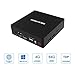 N36 Mini PC Fanless Intel Celeron N3060 Processor(up to 2.48 GHz),Windows 10 Pro(64-bit) Mini Desktop Computer, 4GB DDR3/ 64GB eMMC Mini PC, Support HDMI and VGA, 4K/30Hz HD, 2.4G/5G WiFi