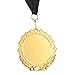 Juvale Gold Medal for Boss - World's Best Boss Medal with Ribbon - Company Event and Boss' Birthday Novelty Gift - Metal, Gold, Black