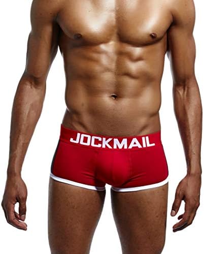 AXIANQIShorts Men's Cotton Underwear Men's Boxer Three-Dimensional Cups Boxer Briefs S-XXL