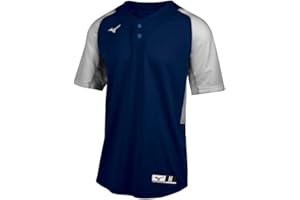 Mizuno Aerolite 2-Button Baseball Jersey