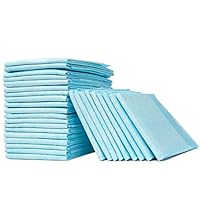 Heavy Absorbency Disposable Underpad 18" x 30", Disposable Changing Pad for Baby or Pet(30/Pack)