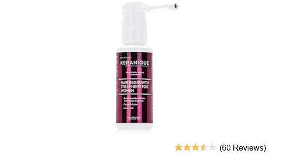 Amazon Com Keranique Hair Regrowth Treatment Minoxidil Sprayer