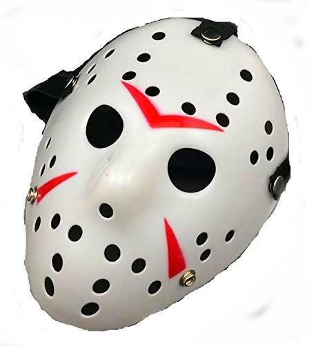 Oliasports jason vs. freddy mask halloween costume mask, white