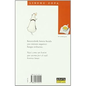 Botoi Bat Bezala / Como Un Boton (Cuentos, Mitos Y Libros-regalo) (Basque Edition)