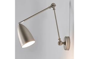Bedside Wall Lamp Adjustable Swing Arm Double Long Arm Single Head Metal Wall Light Teles Study Reading Wall Sconces E27 Wall