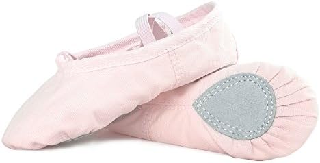 Ballet Shoes for Girls Pointe Canvas Split Sole Practice Ballet Dancing Gymnastics Shoes Ballet Flat Slipper Yoga Shoes