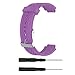RuenTech for Forerunner 25 Bands Small Replacement Silicone Strap Wrist Band for Garmin Forerunner 25 Smartwatch (Purple)