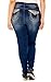 WallFlower Plus Size Luscious Curvy Embellished Skinny Jeans