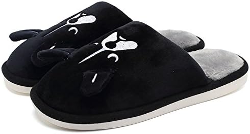 Earsoon House Slippers for Mens Women - 2018 Winter Slippers Ladies Slippers House Shoes Warm Slippers Memory Foam Heavy Duty
