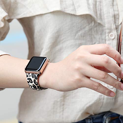image for Laffav Compatible with Apple Watch Band 44mm 42mm Series 4 3 2 1 for W