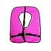 Scuba Choice Adult Snorkel Vest with Name Box, Large, Purple/Hot Pink