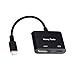 Lightning To HDMI Adapter, Lightning Digital AV Adapter with Power Supply Port For iPhone/iPad/ iPod Models, 1080P HD, Support iOS 11 and Before, No APP Needed (Black)