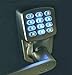 Electronic Keyless Door Lock Set - Satin Nickel (For Left-Hinged Doors Only)