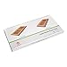 WELLAND 4 Inch X 12 Inch Red Oak Hardwood Vent Floor Register Flush Mount, Unfinished