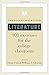 The Pocket Instructor: Literature: 101 Exercises for the College Classroom (Skills for Scholars)